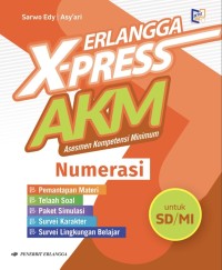 Image of Erlangga X-Press AKM SD/MI Numerasi