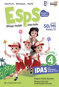 Image of ESPS IPAS Volume 1 untuk SD Kelas 4 Kumer Revisi