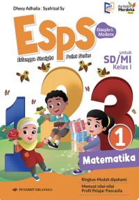 Image of ESPS Matematika Jilid 1 untuk SD Kelas 1 Kumer Revisi