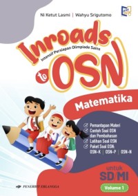Image of Inroads to OSN Matematika Vol. 1 untuk SD